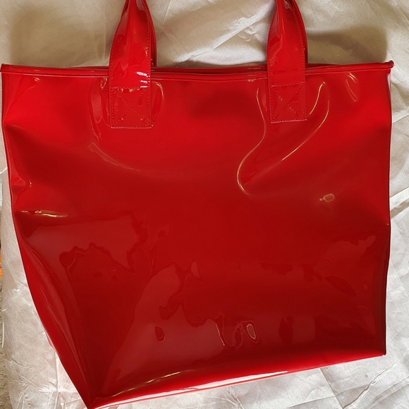 Seafolly Red Beach Bag Tote (CLEARANCE SALE) - Picture 11 of 16